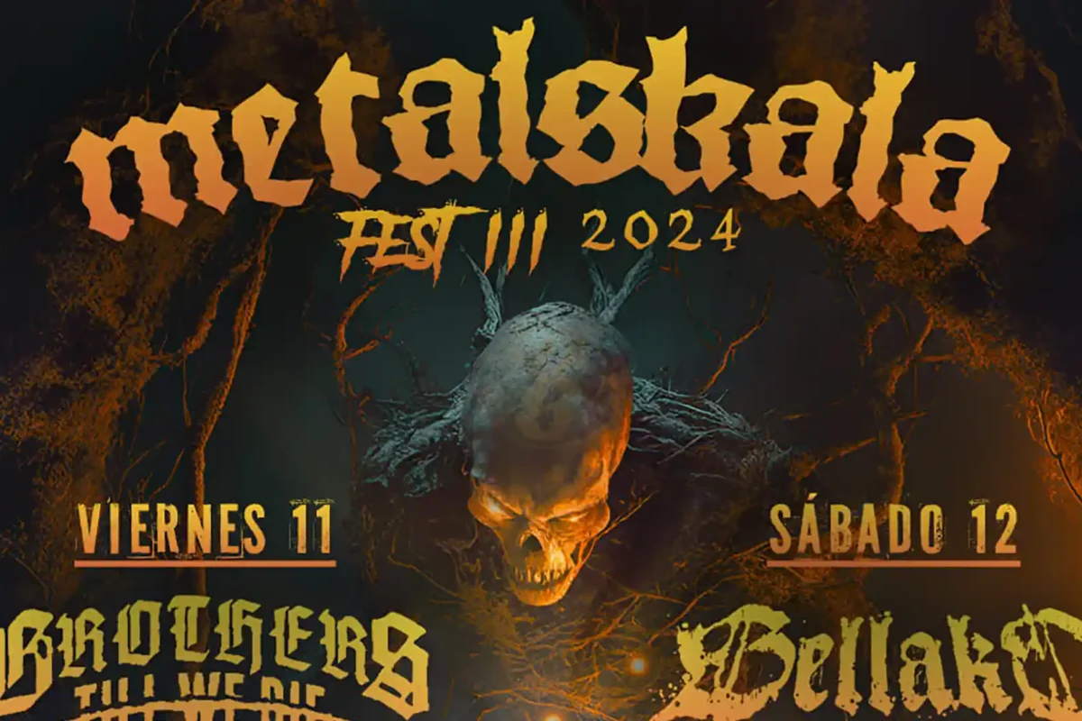 Cartel por días de la tercera edición del Metalskala Fest