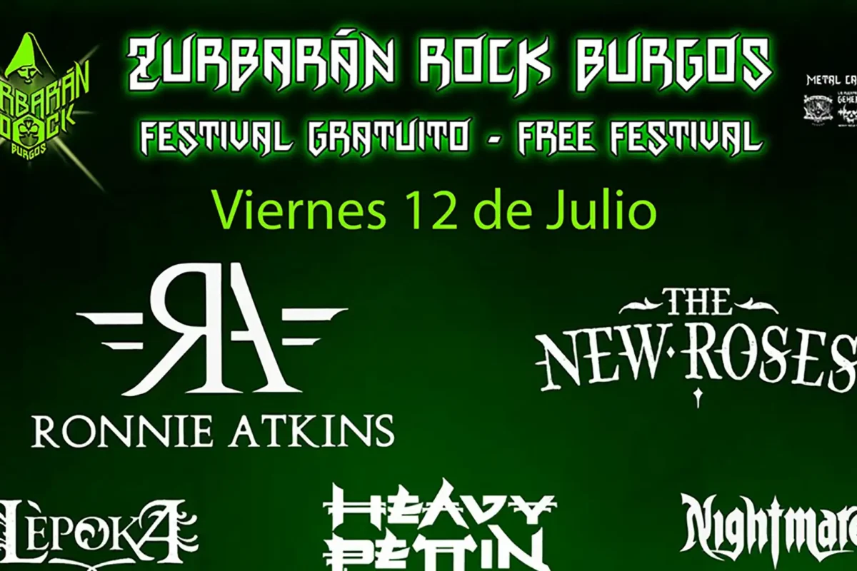 Horarios de la séptima edición del Zurbarán Rock Burgos
