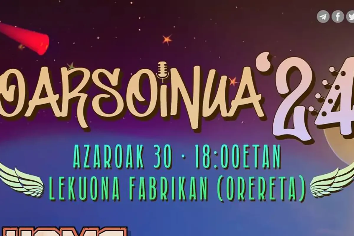 Anestesia completa el cartel de la duodécima edición del festival Oarsoinua