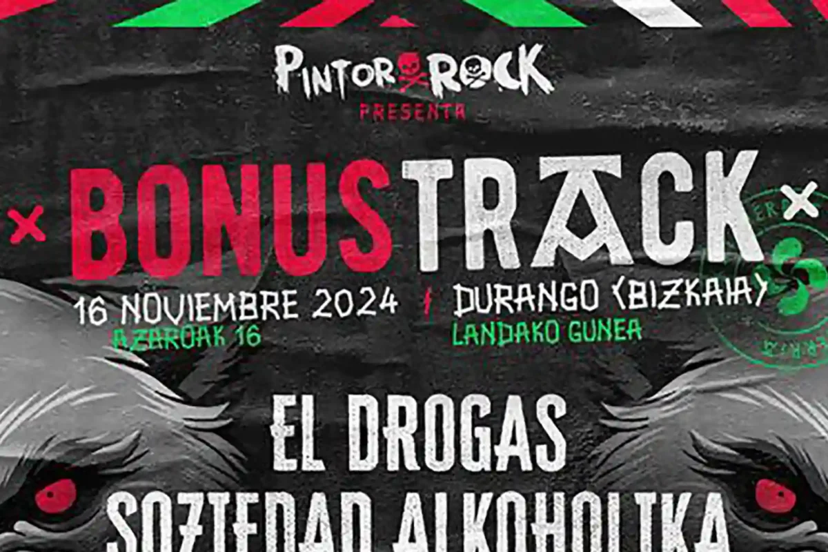 Cartel del BonusTrack de Euskal Herria