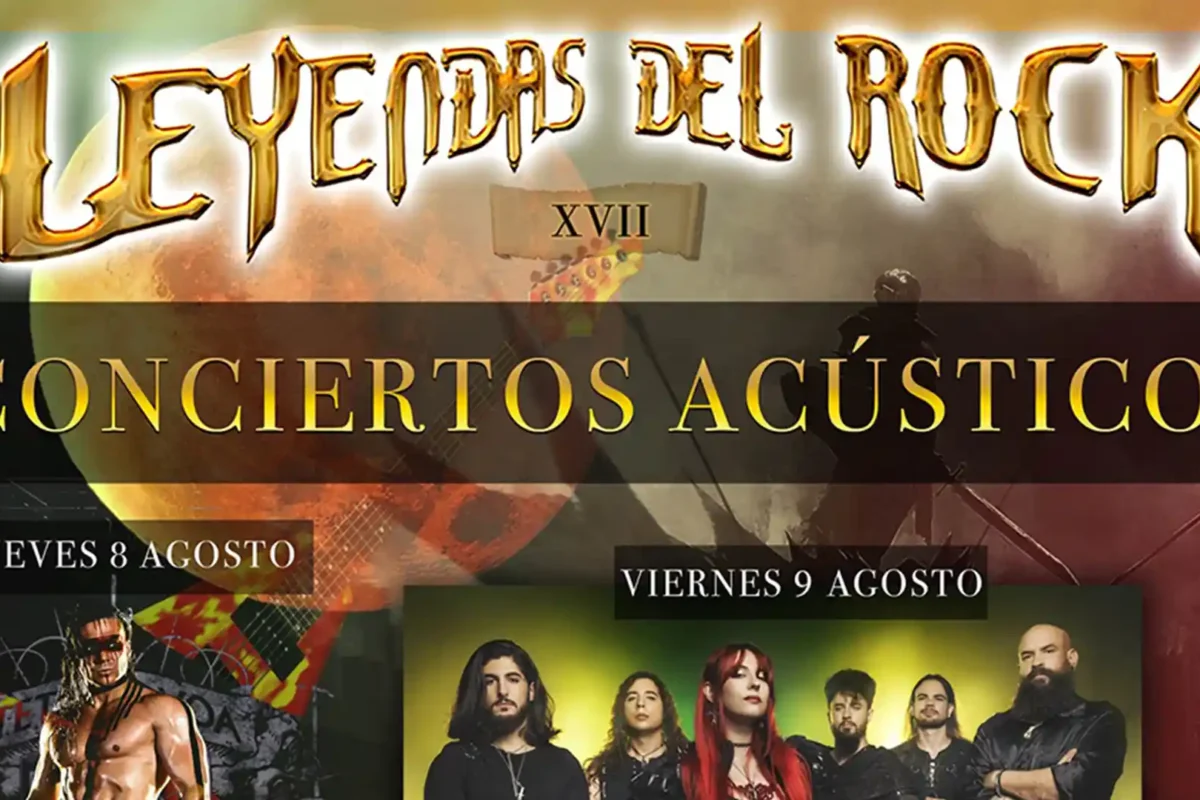 Conciertos acústicos en el Leyendas del Rock 2024