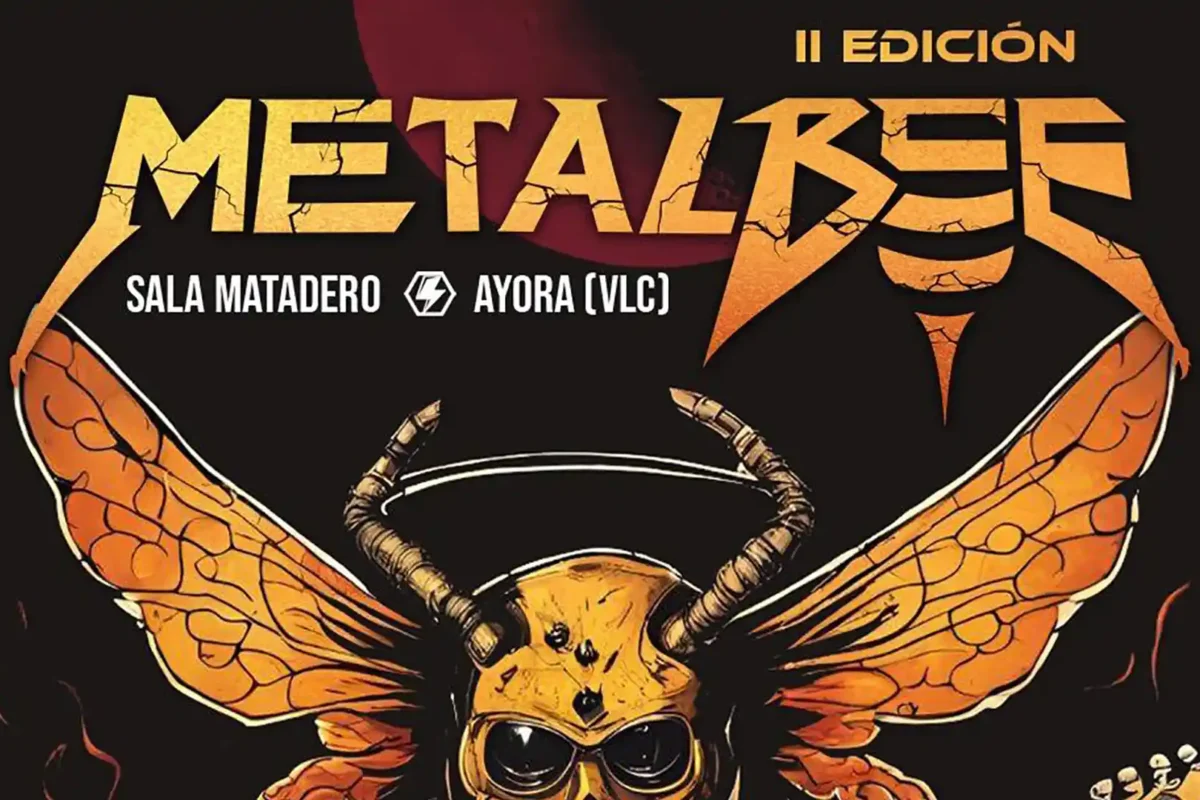 Cartel de la segunda edición del Metal Bee Fest