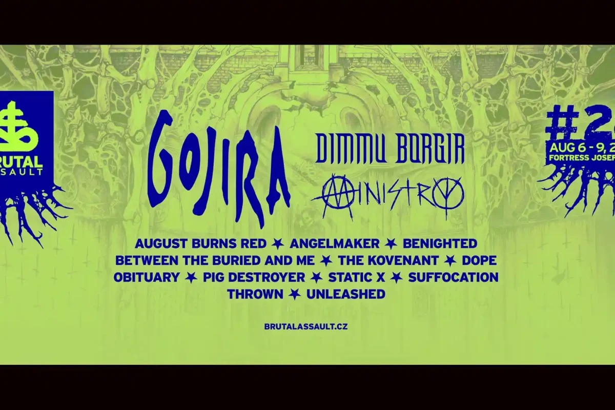 Primeras bandas anunciadas para el Brutal Assault 2025