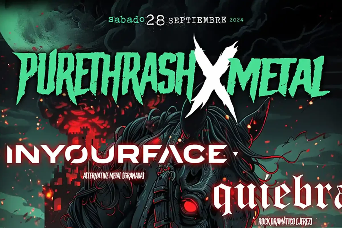 Cartel de la décima edición del Pure Thrash Metal