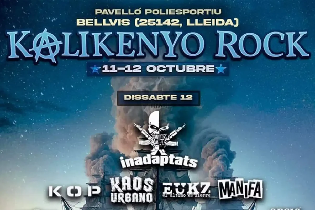 Distribución por días del Kalikenyo Rock 2024