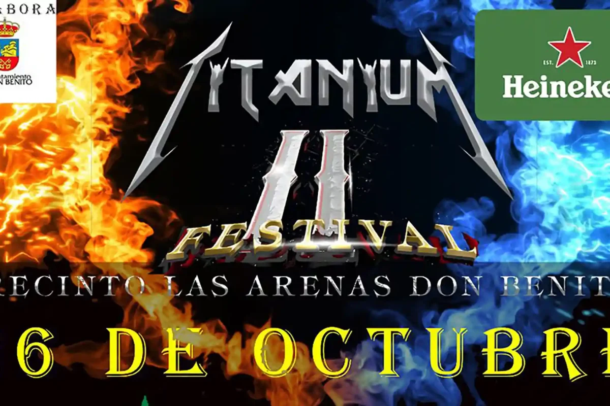 Cartel de la segunda edición del Titanium Festival