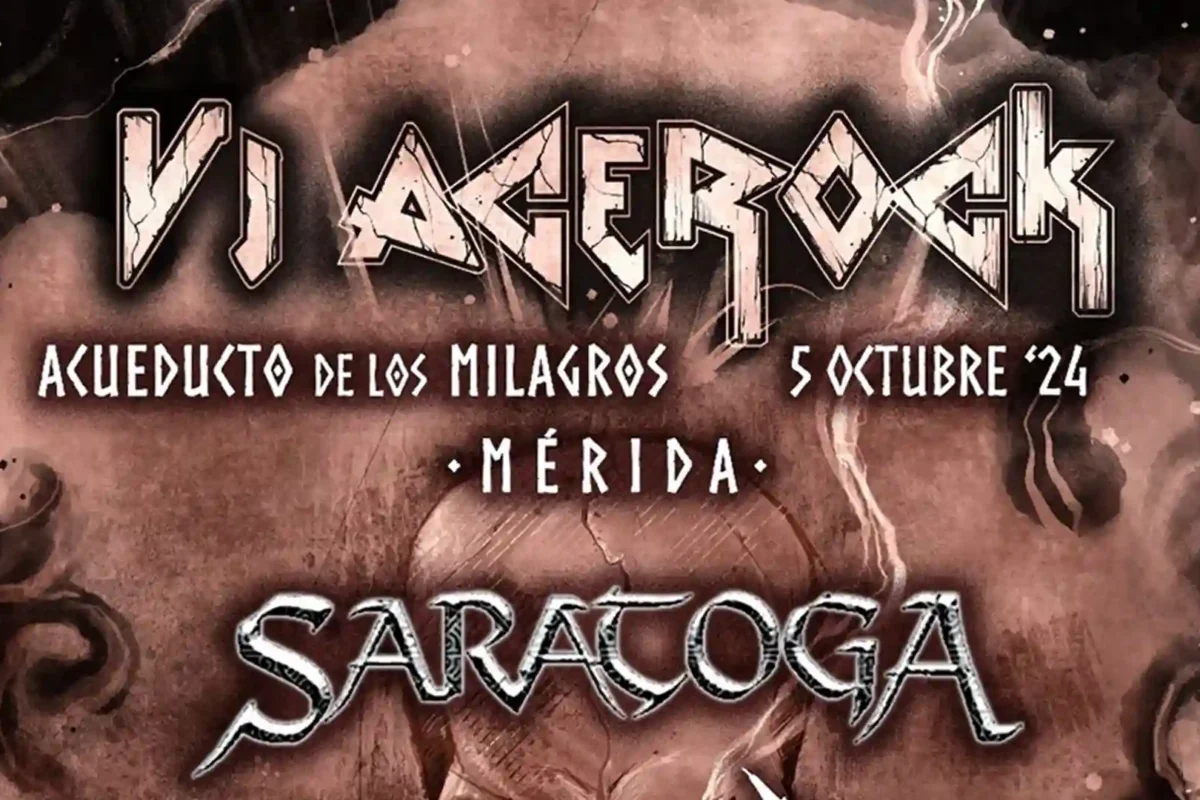 Cartel de la sexta edición del Acerock