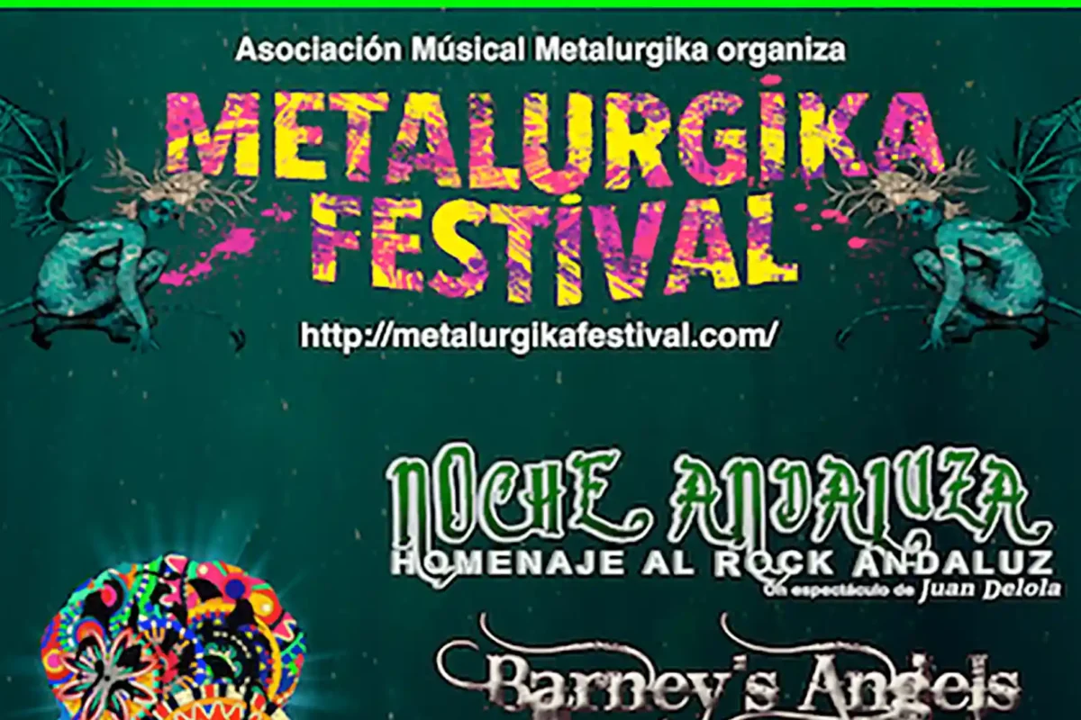Cartel de la segunda edición del Metalurgika Festival
