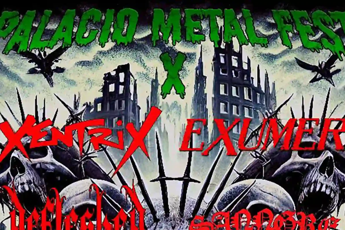 Cartel de la décima edición del Palacio Metal Fest