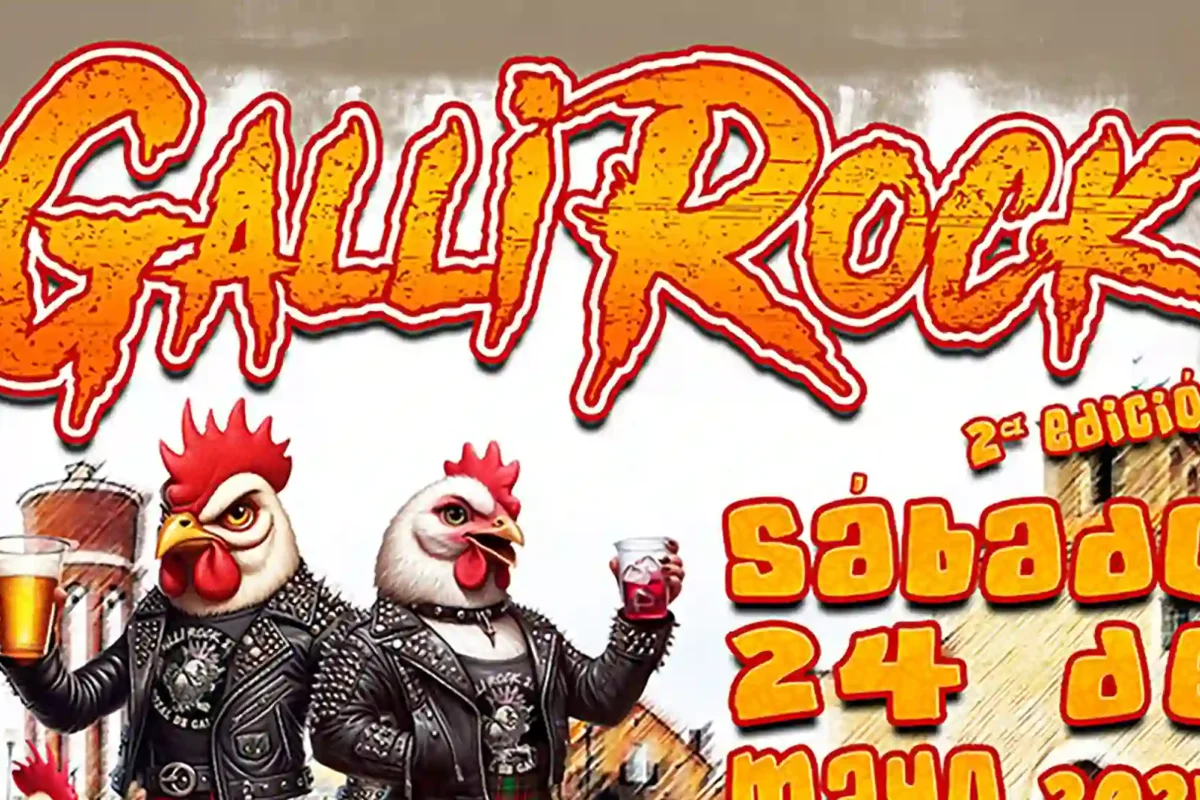 Cartel de la segunda edición del GalliRock