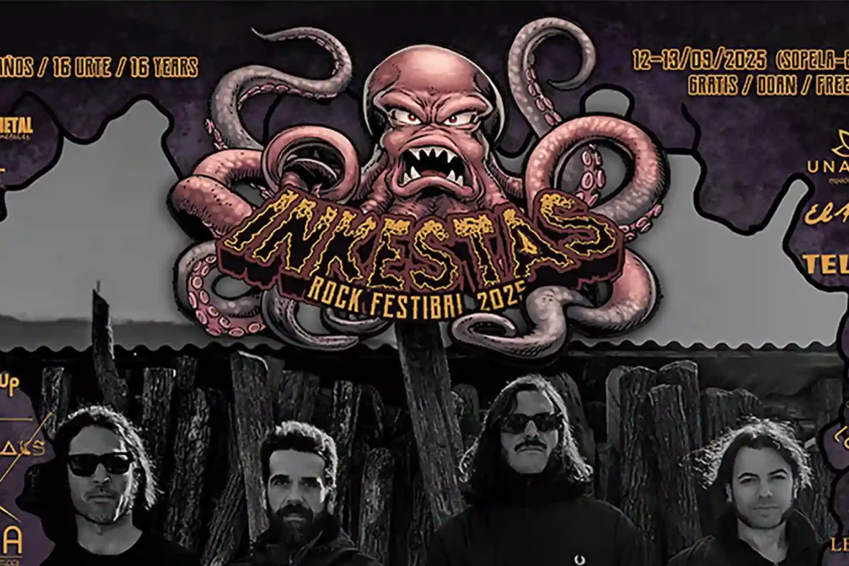 Crownledge, cuarta confirmación del Inkestas Rock Festibal 2025