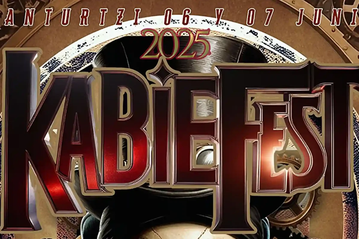 Cartel por días de la cuarta edición del Kabiefest