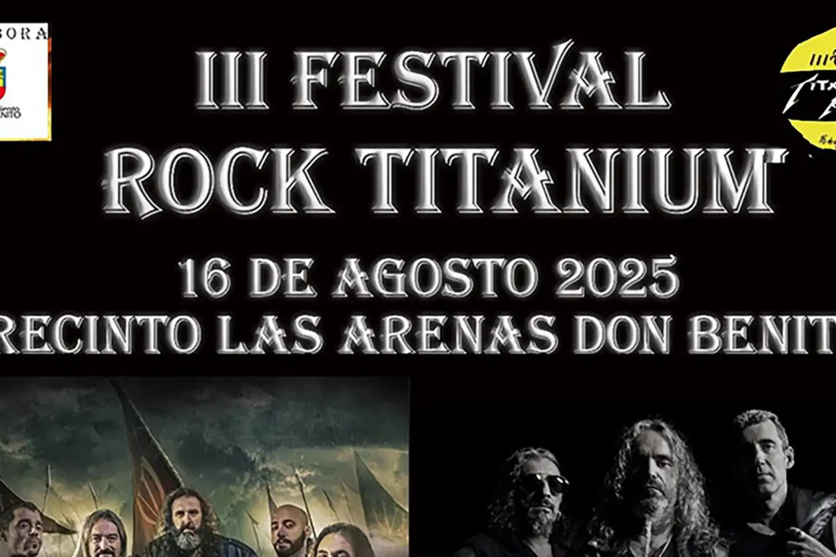 Cartel de la tercera edición del Rock Titanium