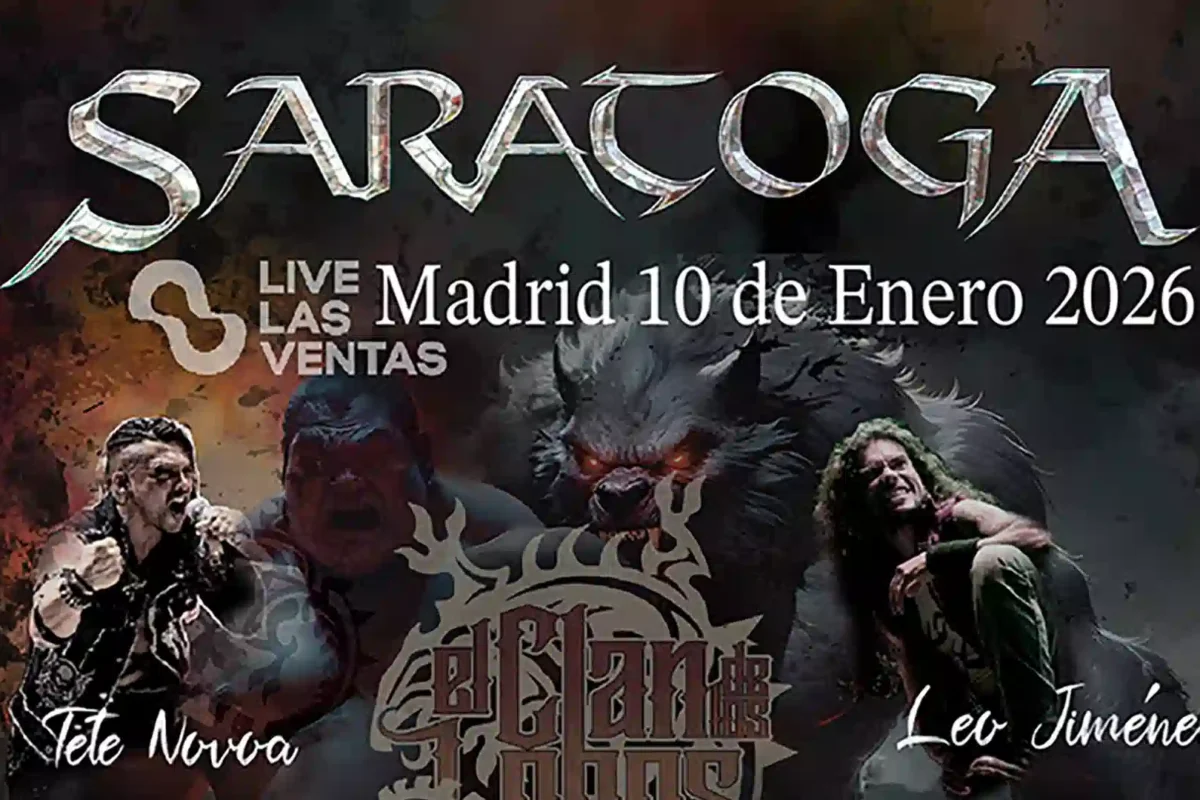 Saratoga anuncia concierto especial en Madrid