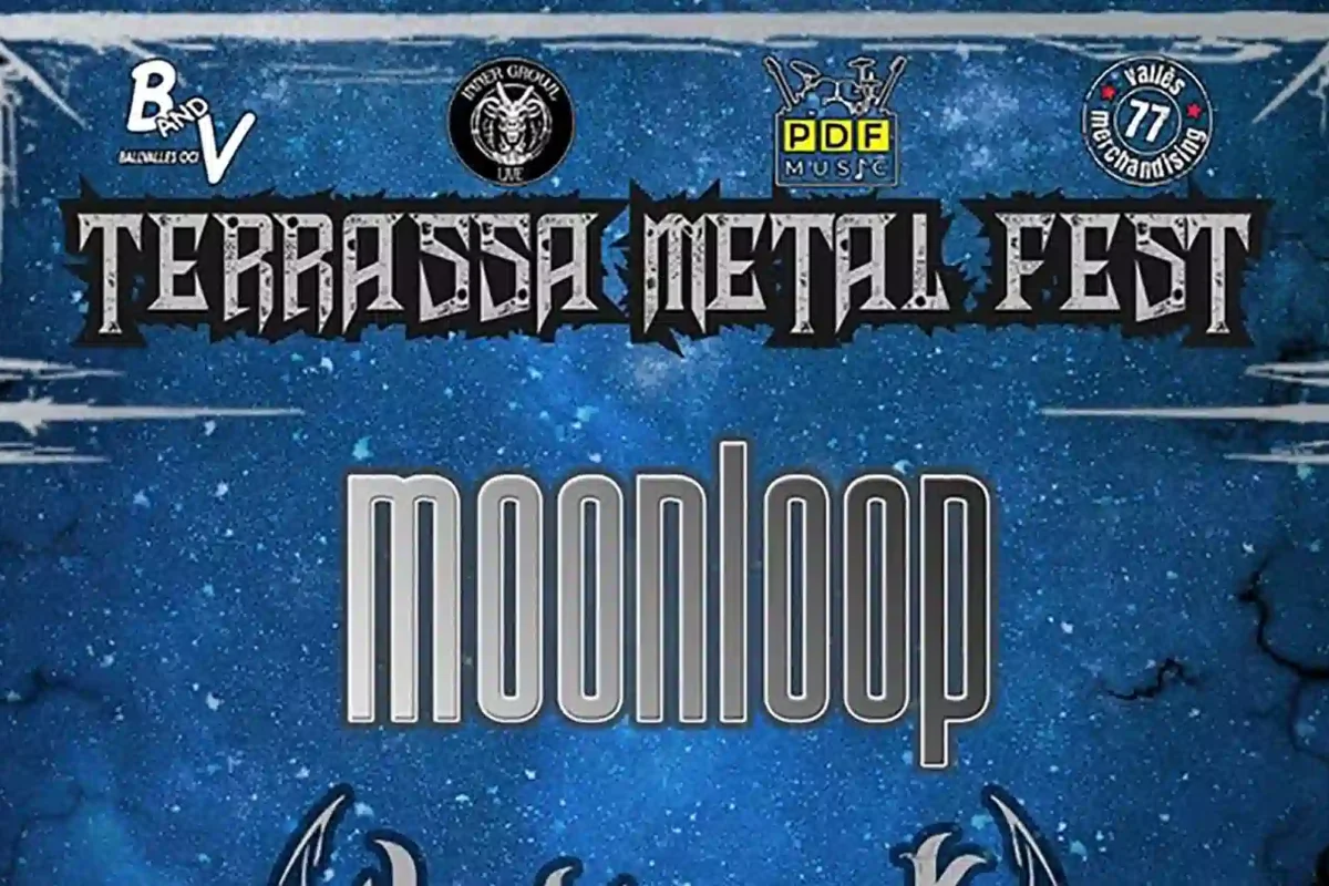 Cartel de la primera edición del Terrassa Metal Fest