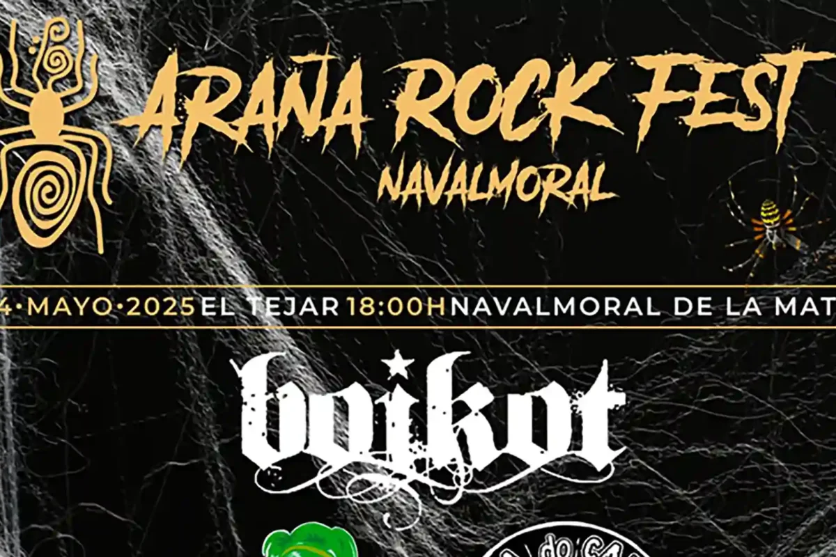 Boikot encabezará la primera edición del festival Araña Rock Fest