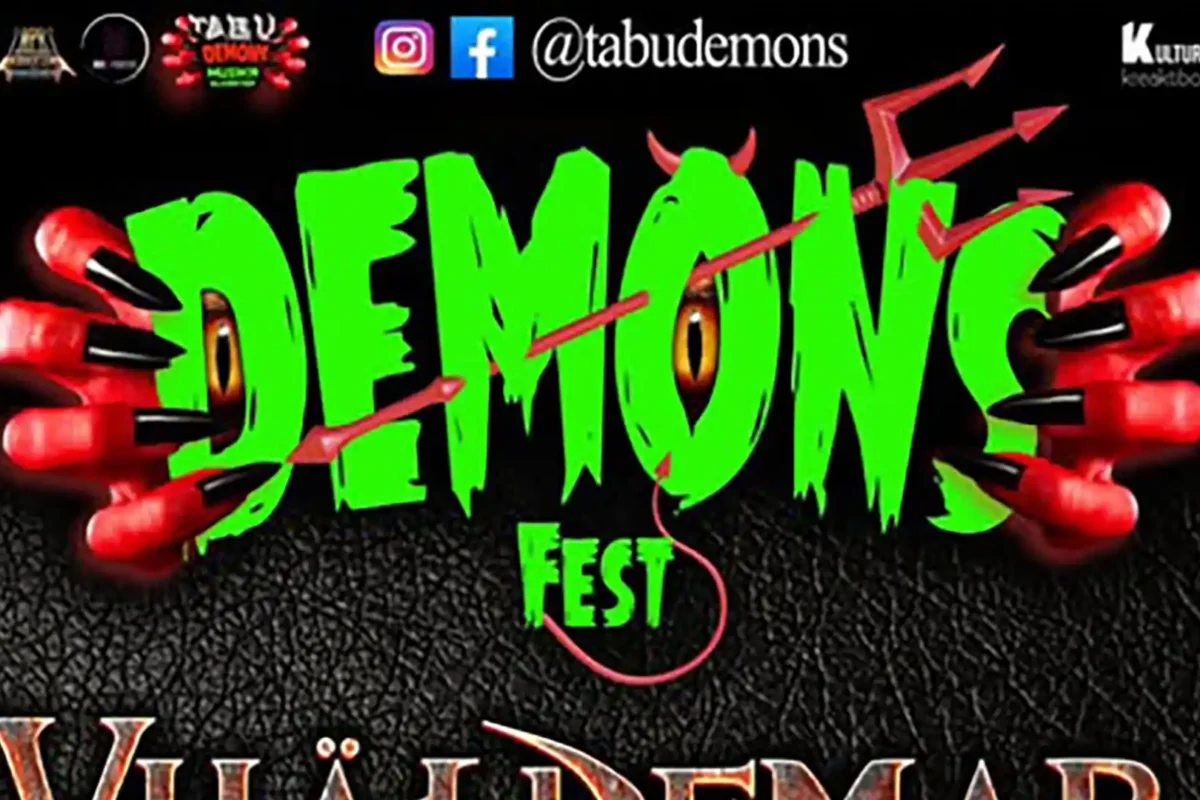 Cartel de la primera edición del Demons Fest