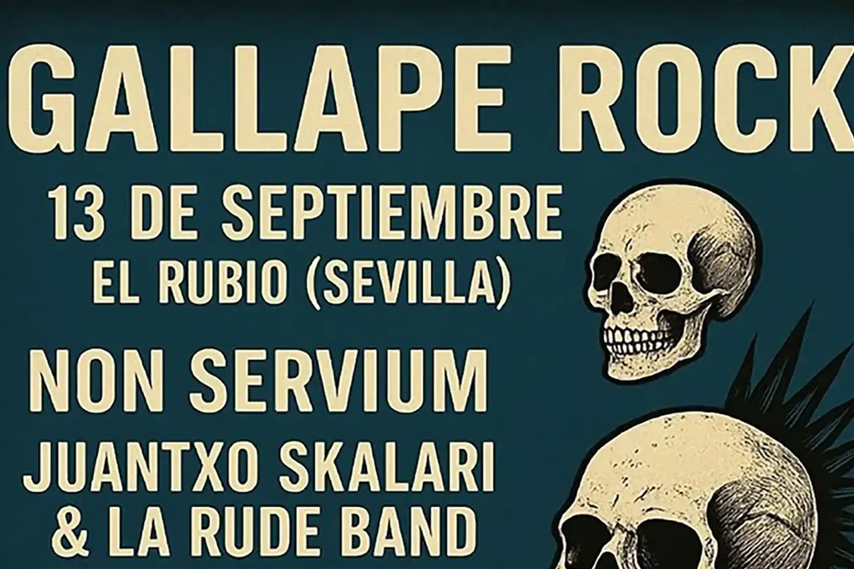 Cartel completo de la decimocuarta edición del Gallape Rock