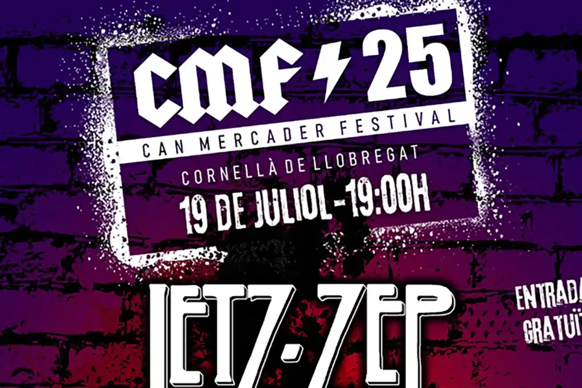 Cartel de la próxima edición del Can Mercader Festival