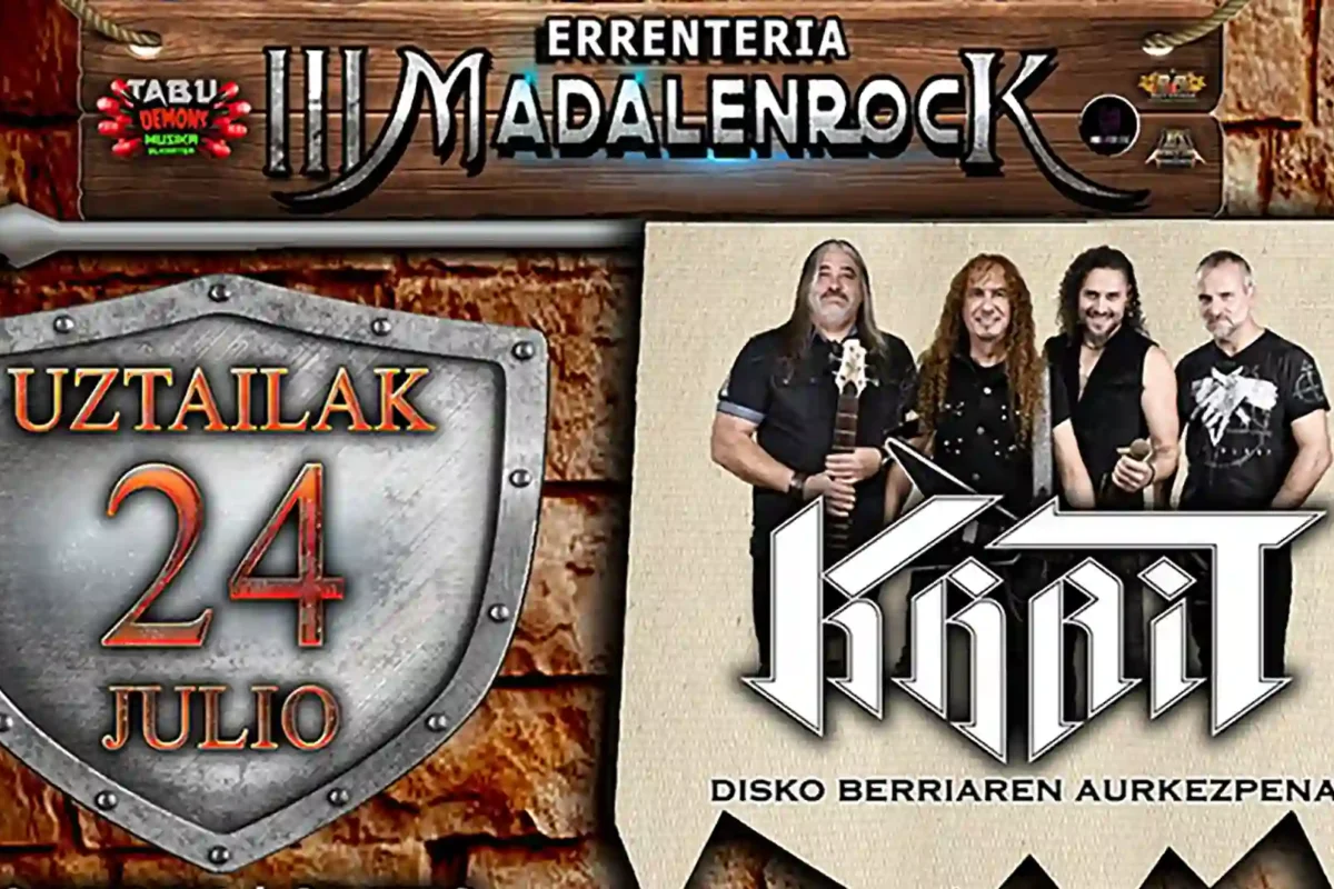 Krait completa el cartel de la tercera edición del Madalenrock