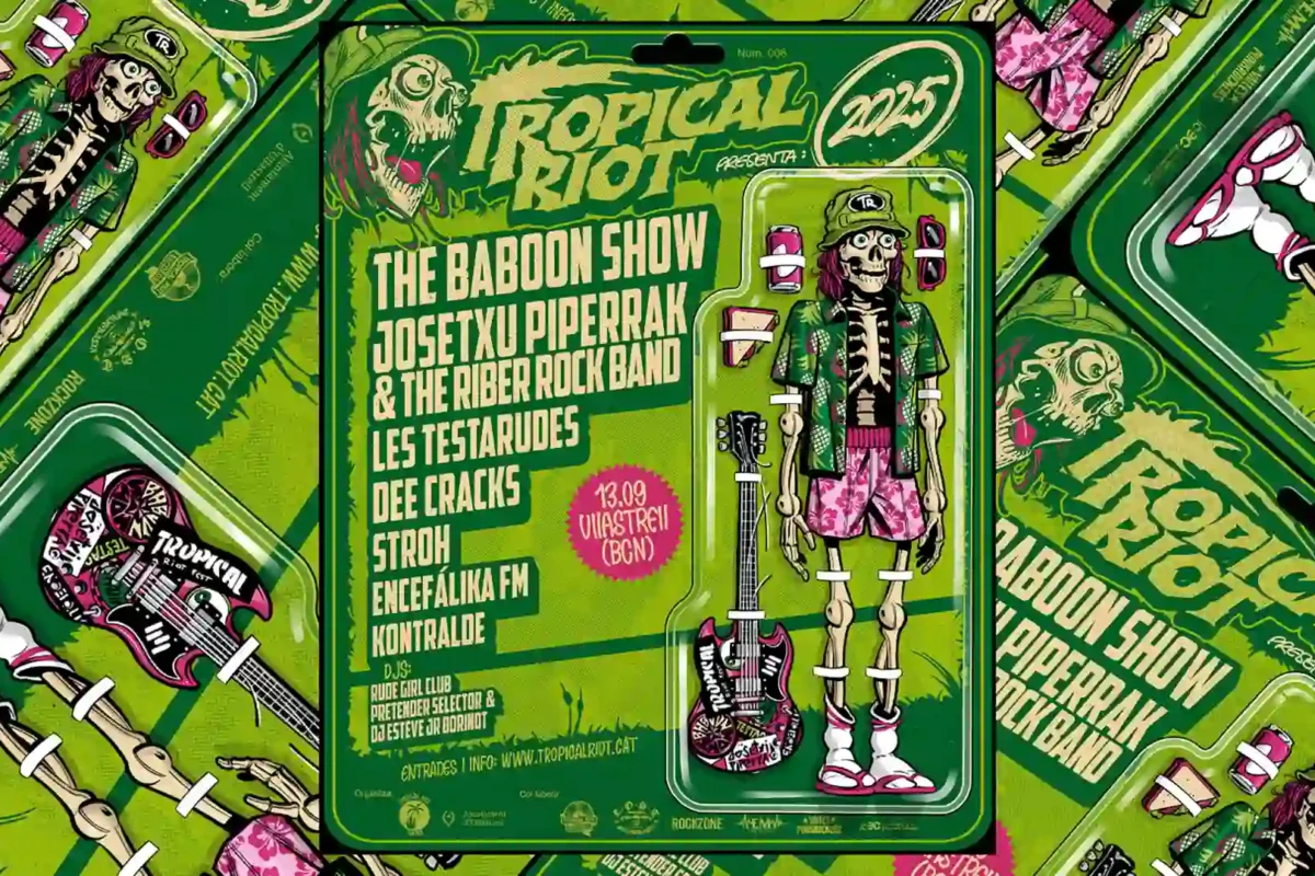 The Baboon Show encabezará la sexta edición del festival Tropical Riot