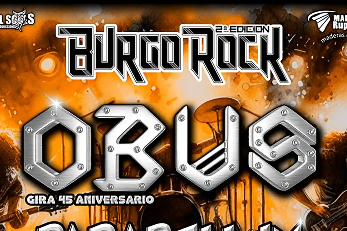 Cartel de la segunda edición del BurgoRock