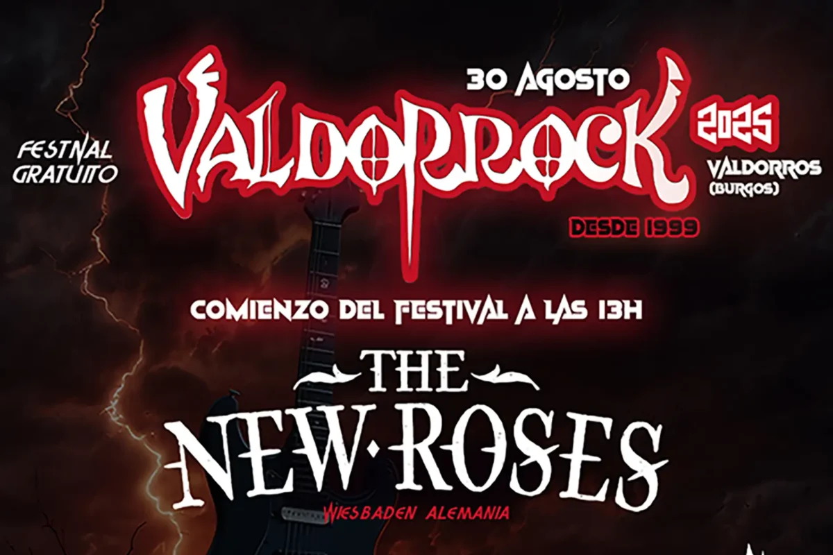 Cartel de la decimoquinta edición del Valdorrock Fest