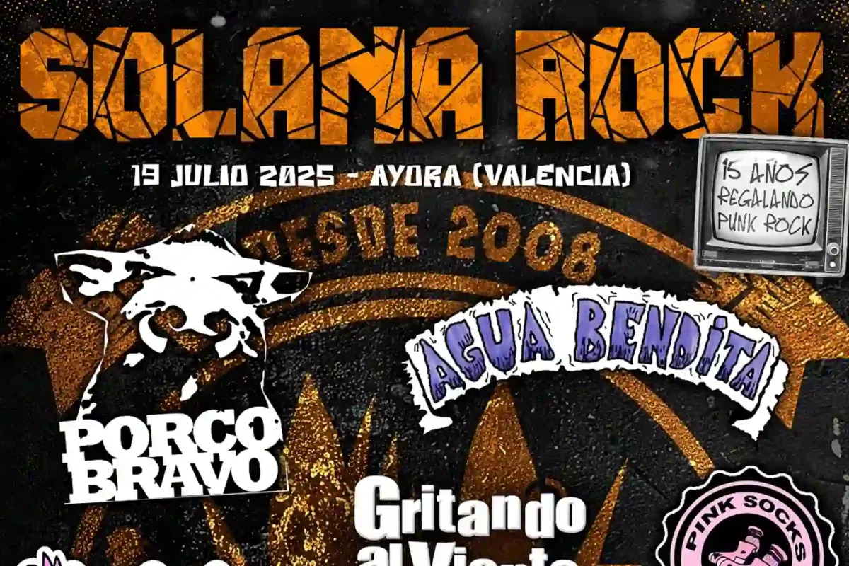 Horarios de la decimoquinta edición del Solana Rock