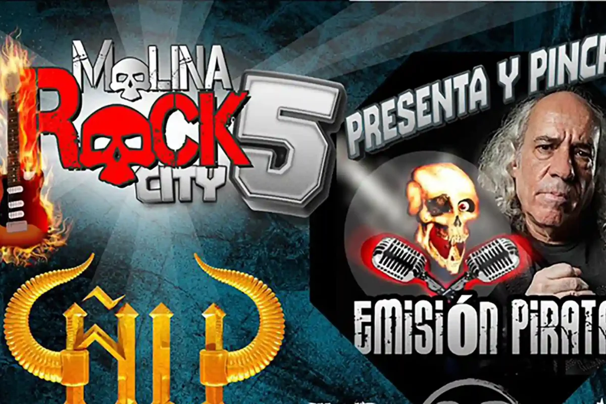 Cartel de la quinta edición del Molina Rock City