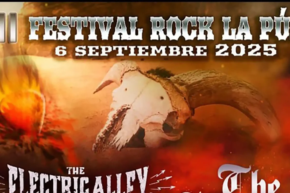 Cartel de la duodécima edición del festival Rock La Púa