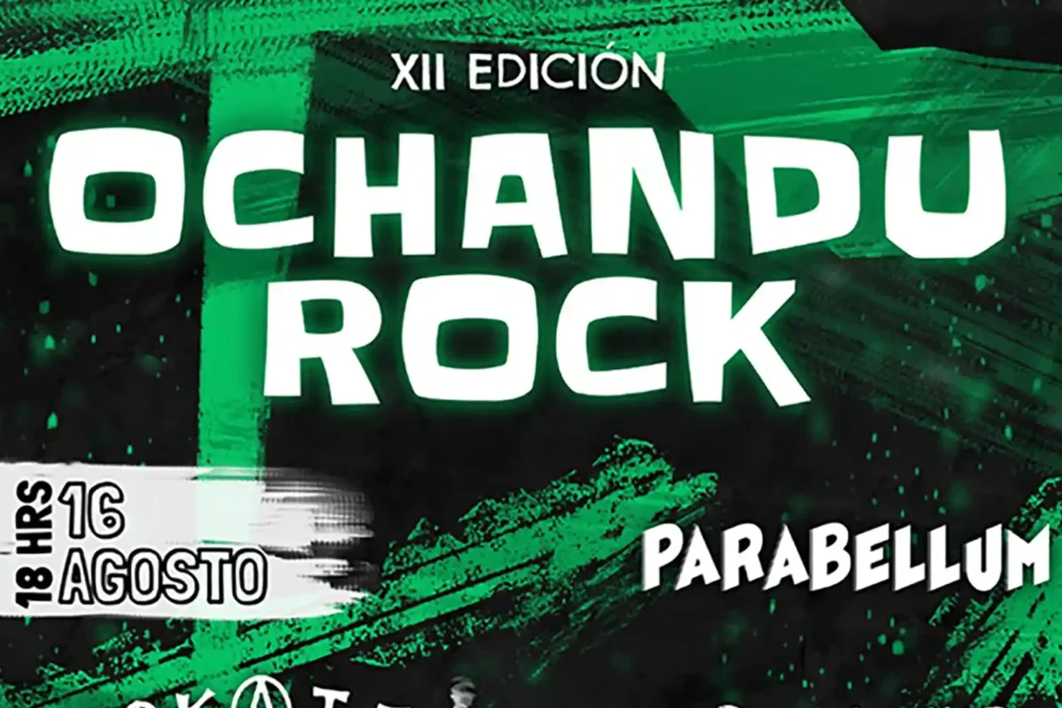 Mañana se celebra la duodécima edición del Ochandu Rock