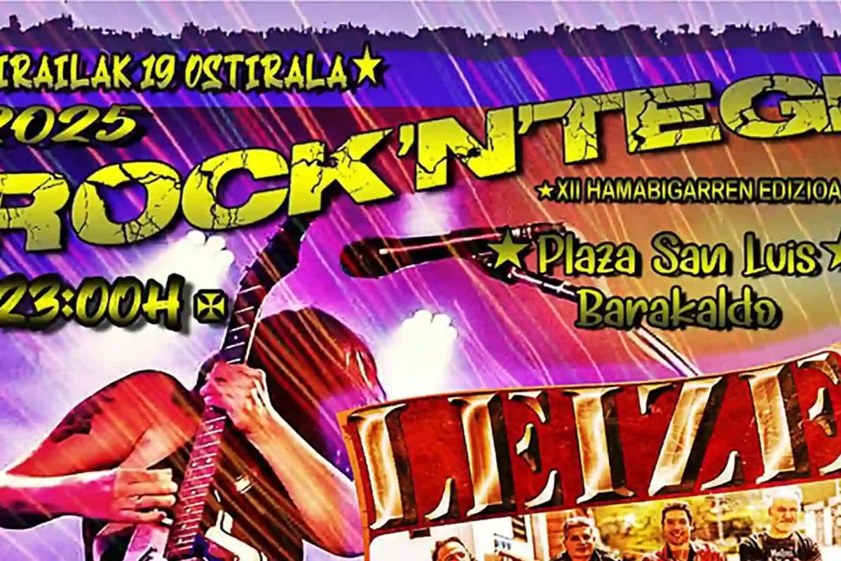 Cartel de la duodécima edición del Rock’N’Tegi