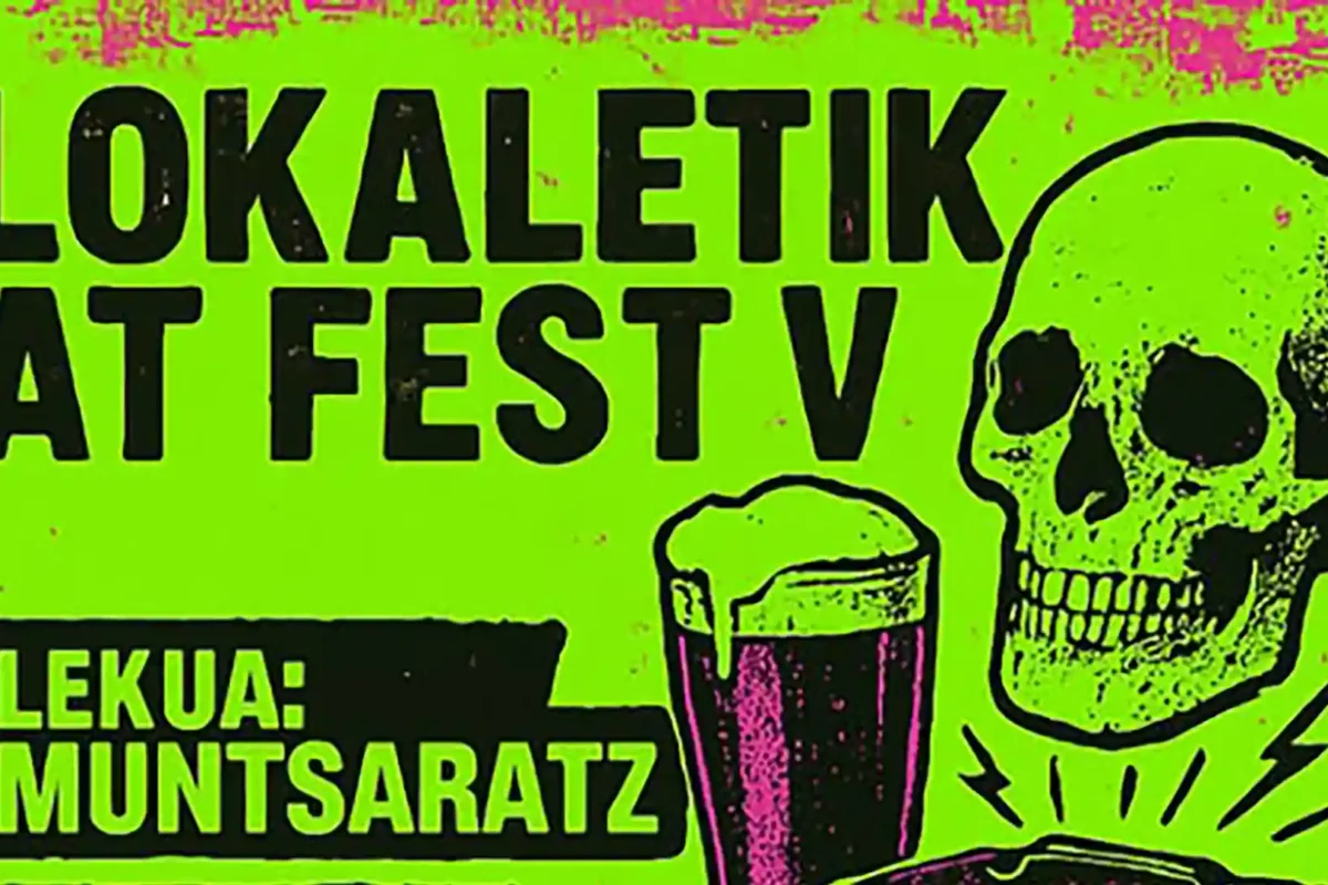 Cartel de la quinta edición del Lokaletik At Fest