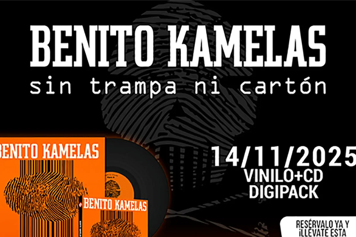Benito Kamelas publicará en vinilo su disco “Sin Tampa Ni Cartón”