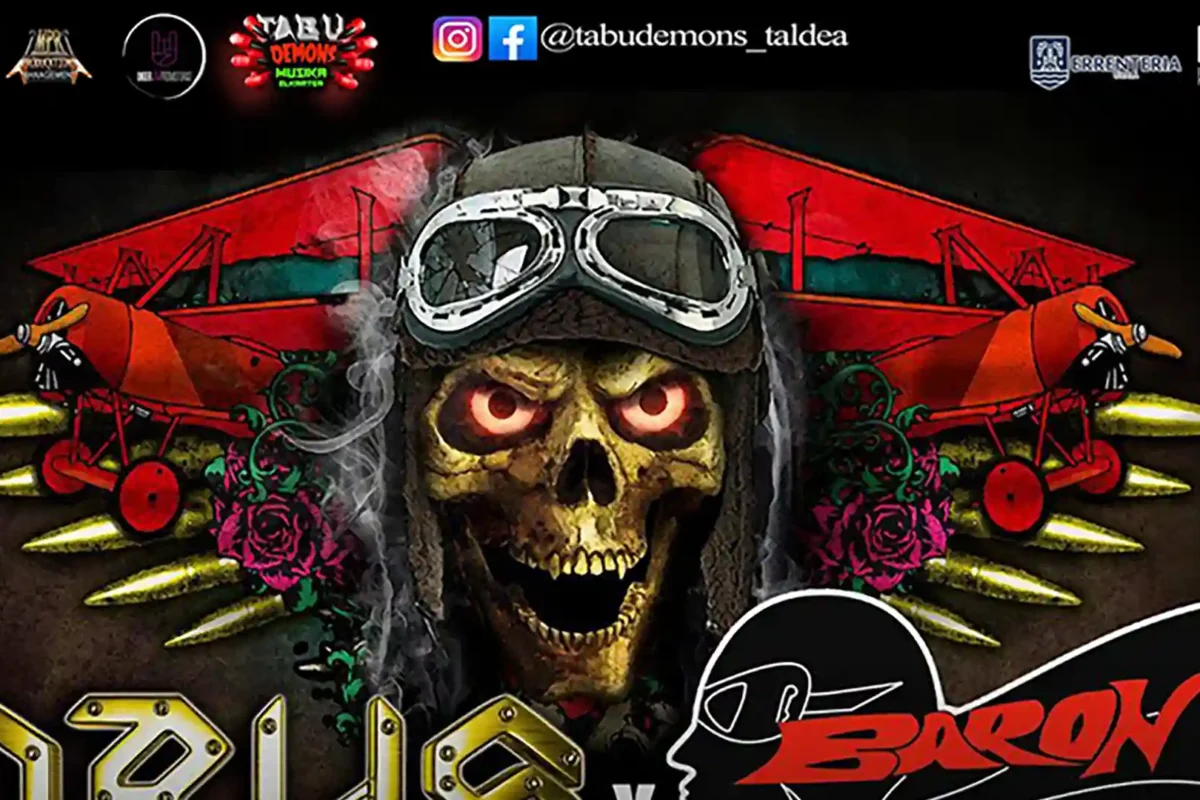 Barón Rojo y Obús juntos en Errenteria