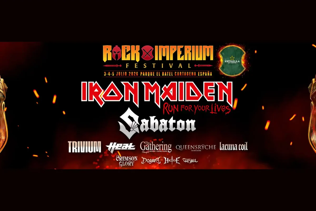 Iron Maiden, cabeza de cartel del Rock Imperium Festival 2026