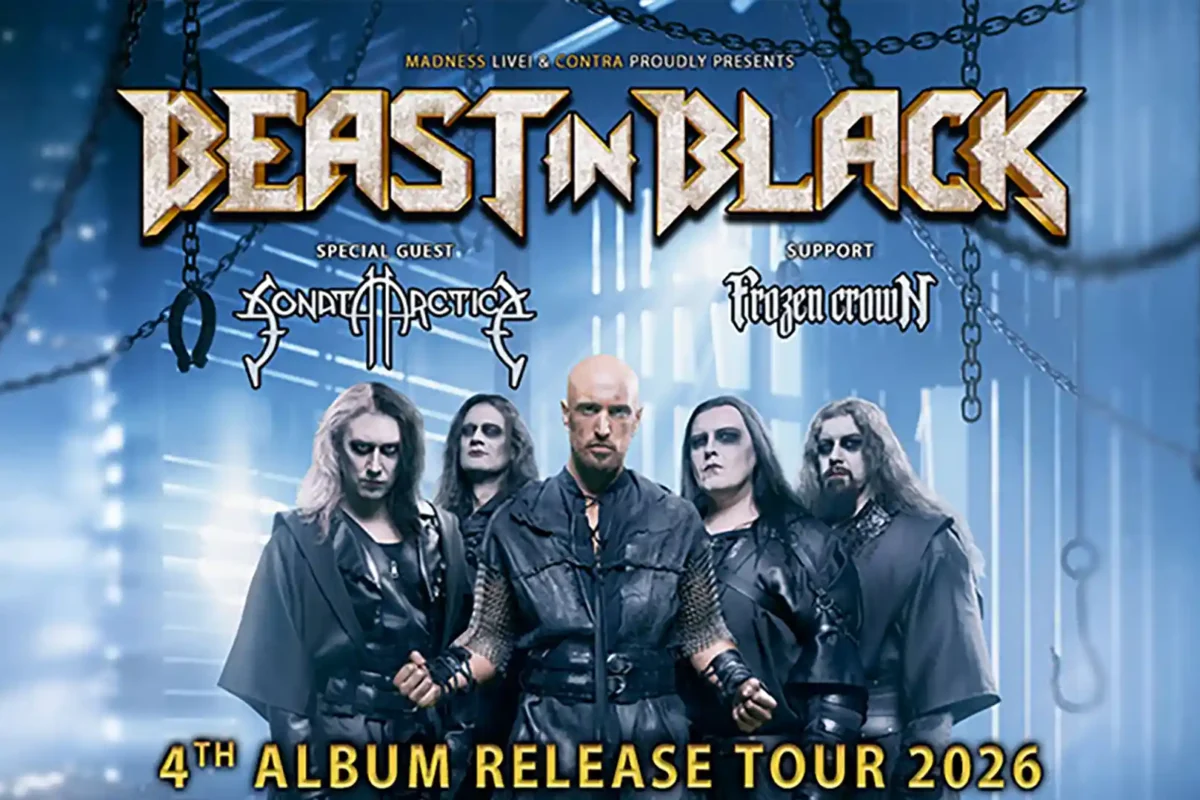 Beast In Black también actuará en Madrid en el 2026