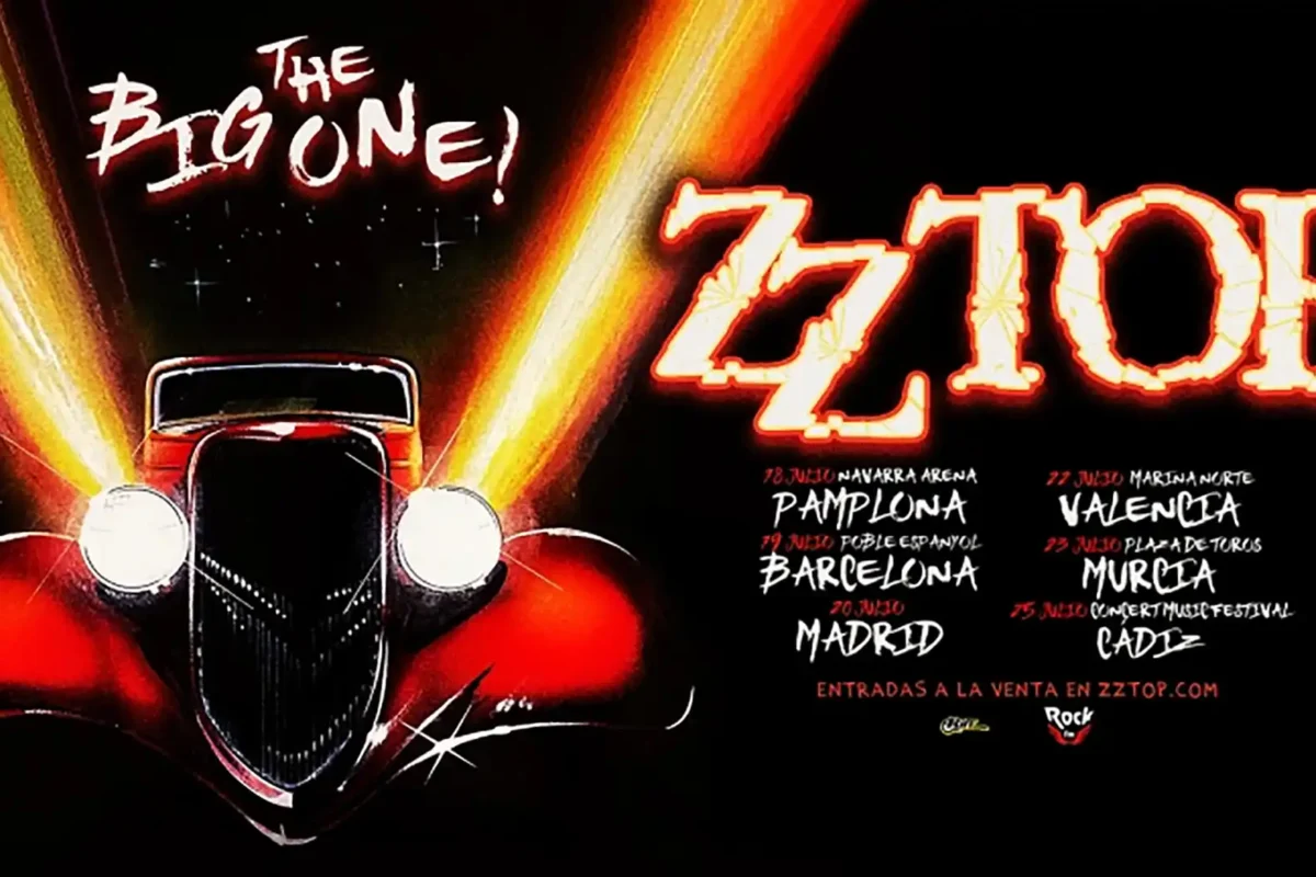 Gira española de ZZ Top en el 2026