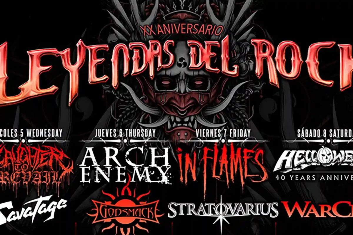 Cartel completo del Leyendas del Rock 2026