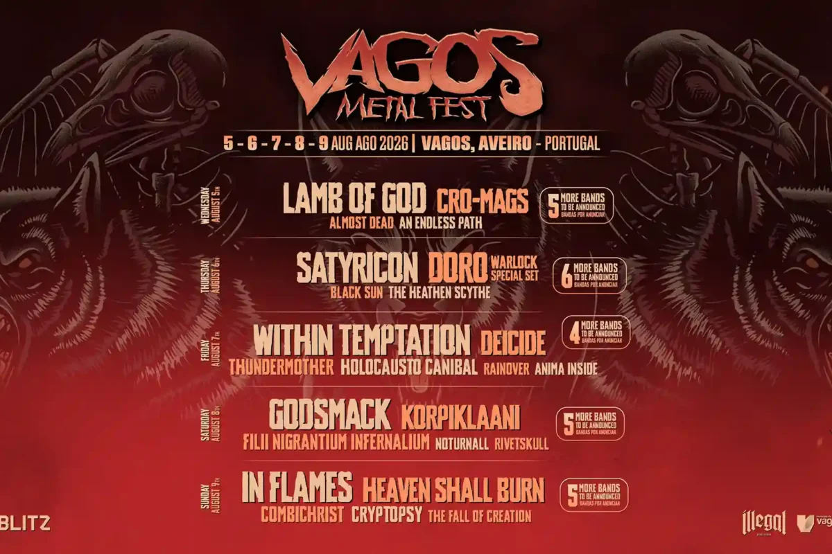 Cartel provisional del Vagos Metal Fest 2026