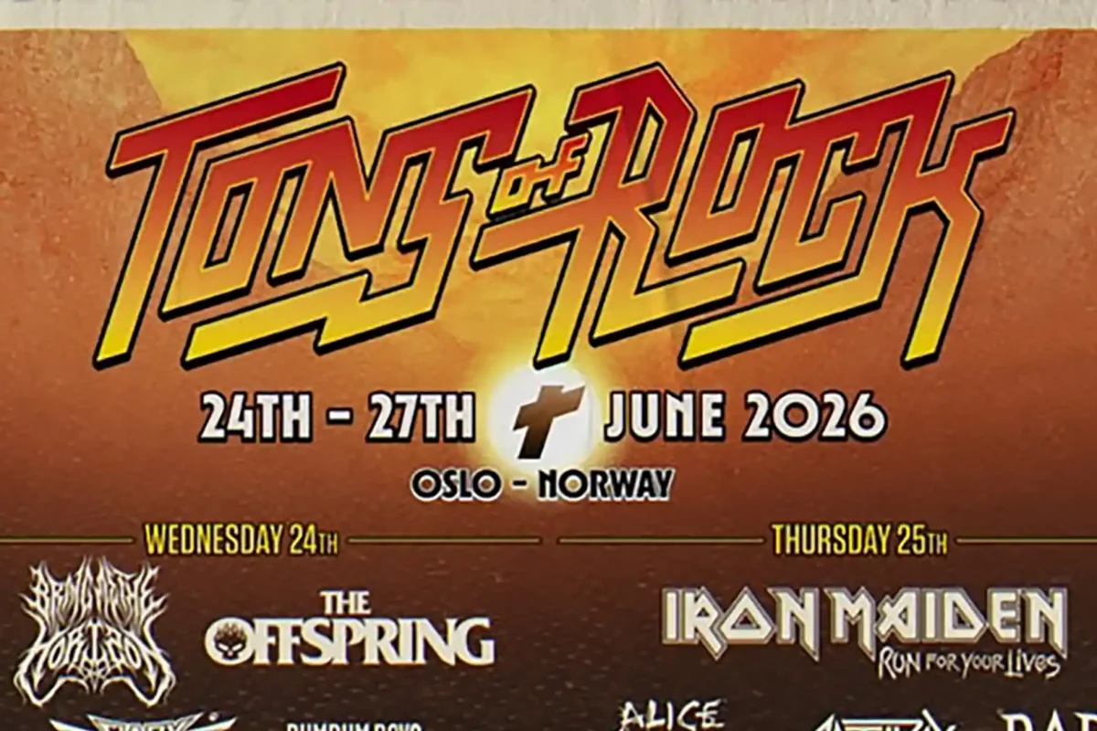 Nueva tanda de confirmaciones del Tons Of Rock 2026